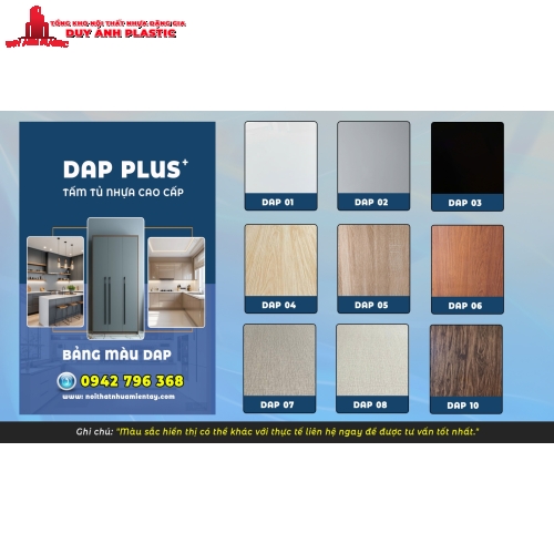 Bảng màu DAP Plus