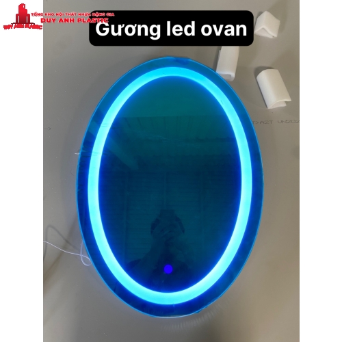 Gương LED ovan