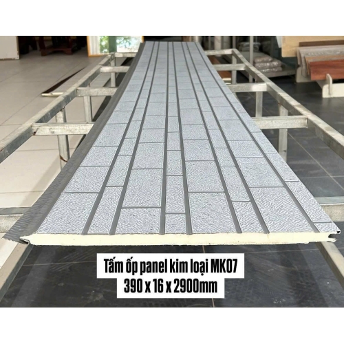Tấm ốp panel kim loại MK07 – Giải pháp ốp tường hiện đại, bền đẹp