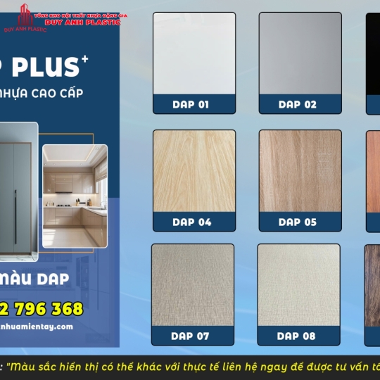Bảng màu DAP Plus