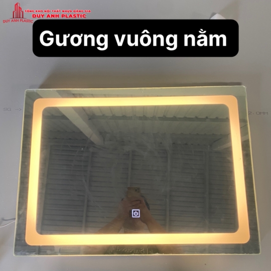 Gương vuông nằm