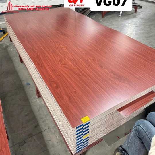 Tấm hậu tủ PVC VG07