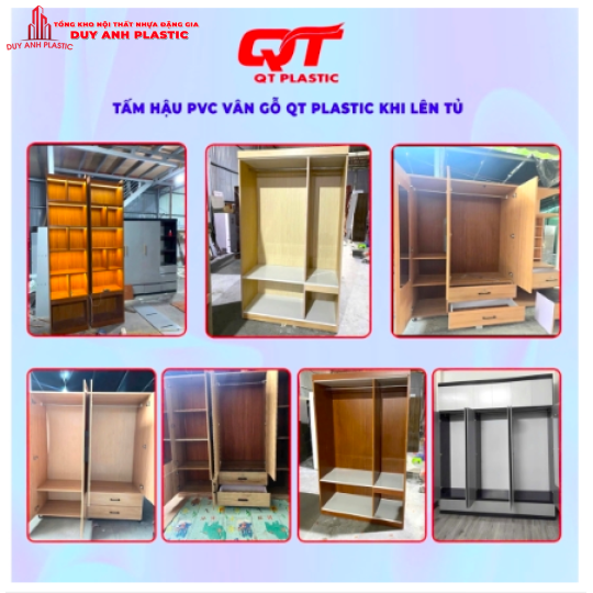 Tấm hậu tủ PVC VG03